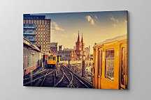 Obraz Železnica v meste zs1312